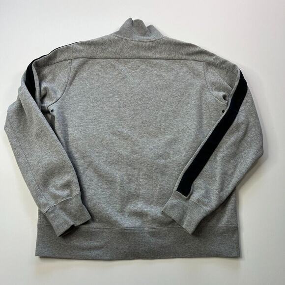 Nike Grey/Blue MenJacket Large RN# 56323 CA# 05553 Full Zip Lined Jacket Striped - Picture 4 of 7